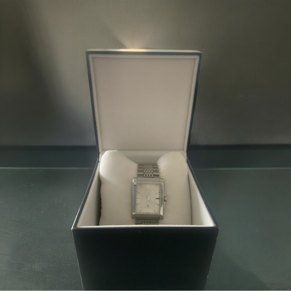 Nib Gucci G-Timeless Rectangular Watch $990 - image 7